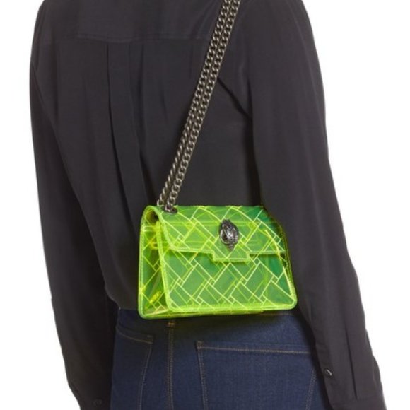 Yellow Transparent Chain Strap Bag NWT - Picture 5 of 5